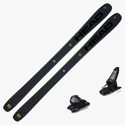 2024 Head Kore 93 Ski w Marker Griffon 13 Bindings - 315443K