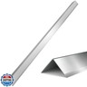 Fengone 6 Pack Stainless Steel Wall Corner Guard Metal Wall Corner Guard Wall Protection 304 Stainless Corner Guard 2 x 2 x 48 inch with 90-Degree Angle
