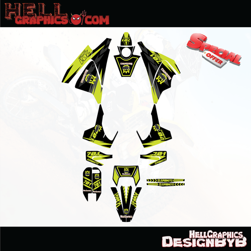 4 Husqvarna 701 Supermoto Enduro 2015 16 17 Graphics Kits Decal Decals Stickers