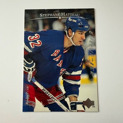 1995 Upper Deck Hockey #60 Stephane Matteau Electric Ice