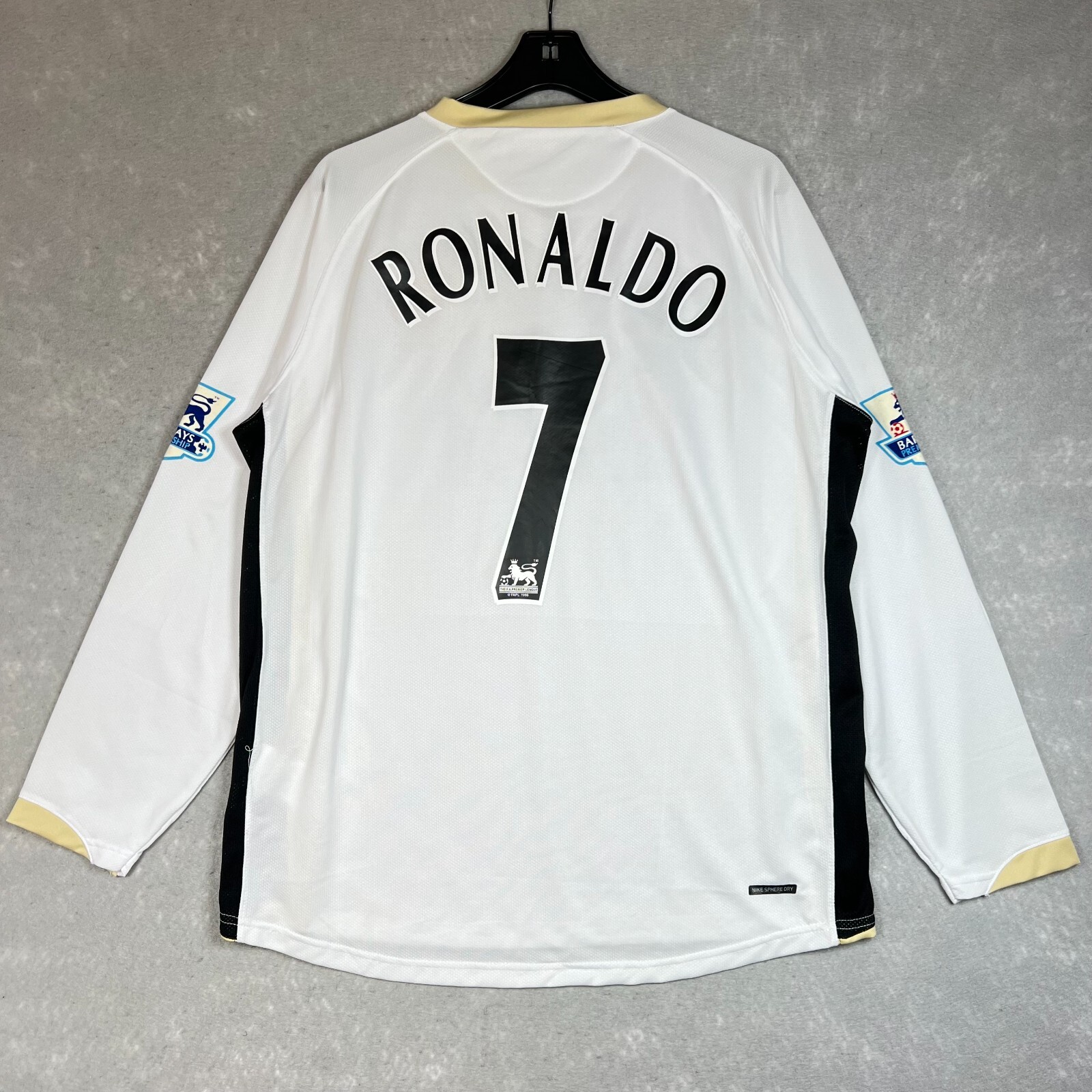 【新品/タグ付き】2007-09 マンチェスター・U ♯7 C・ロナウド【XL】 希少品】2007-09 マンチェスター・U ♯7 C・ロナウド2XL 希少品