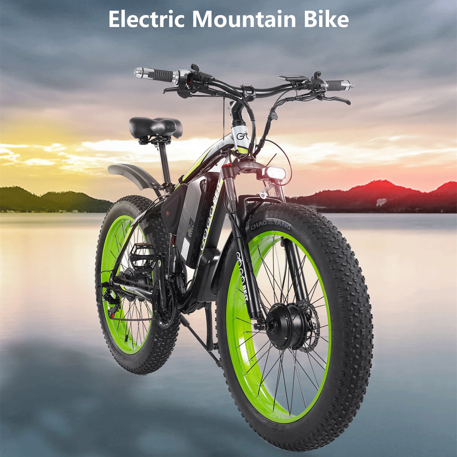 Dual-motor 1000w 45&deg; Climbing 70km Range
