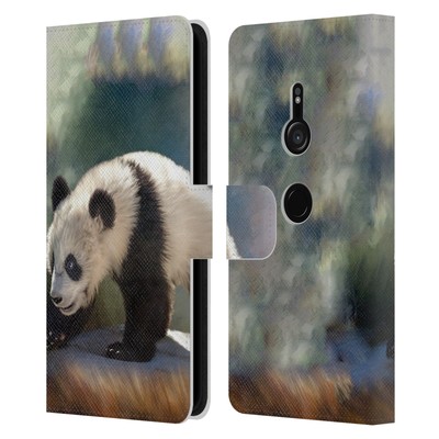 OFFICIAL SIMONE GATTERWE ANIMALS LEATHER BOOK WALLET CASE FOR SONY PHONES 1