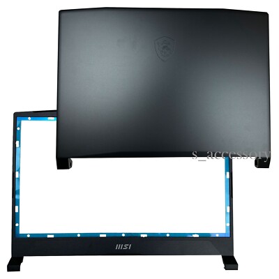 NEW MSI Katana GF66 11UE 11UG MS-1581 MS-1582 LCD Back Cover Lid Bezel Hinges US
