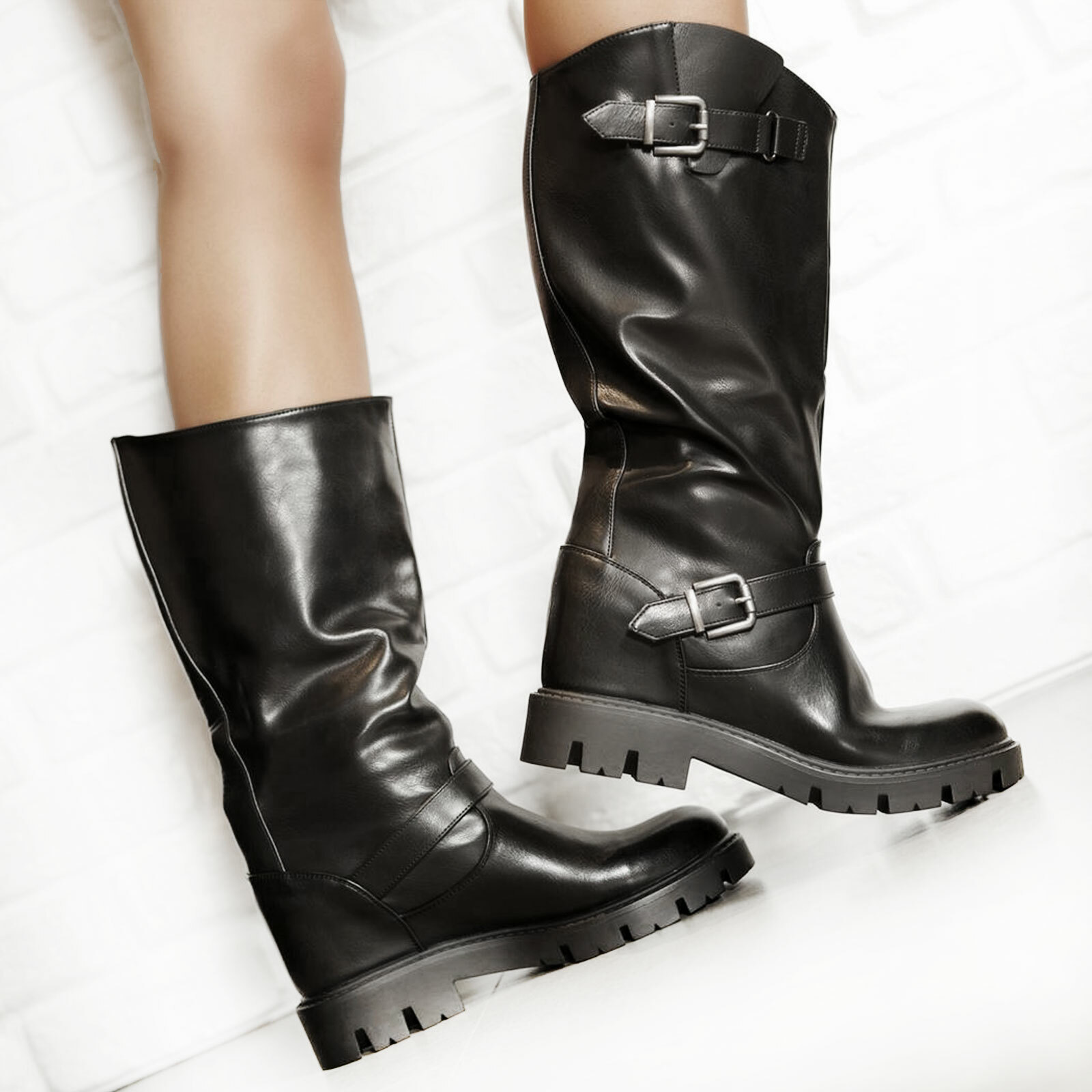 stivali tacco interno