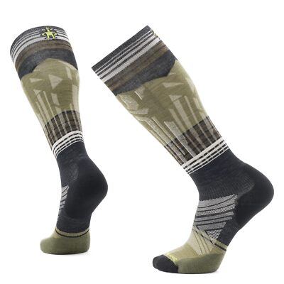 Мужские носки Smartwool Ski Targeted Cushion Summit, надетые поверх носков до икр