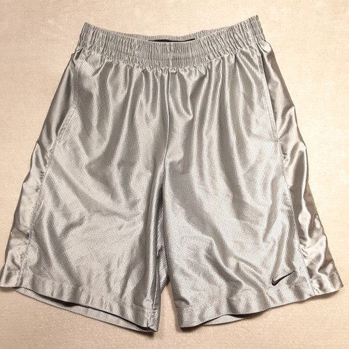 Nike Mens Basketball Shorts Sz.M/Light Gray/9