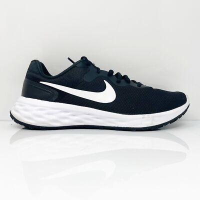 

Nike Mens Revolution 6 DC3728-003 Черные кроссовки для бега, размер 11, Черный, Revolution 6