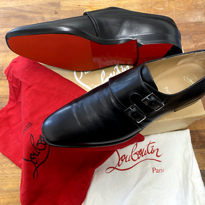 Louboutin monk cheap strap