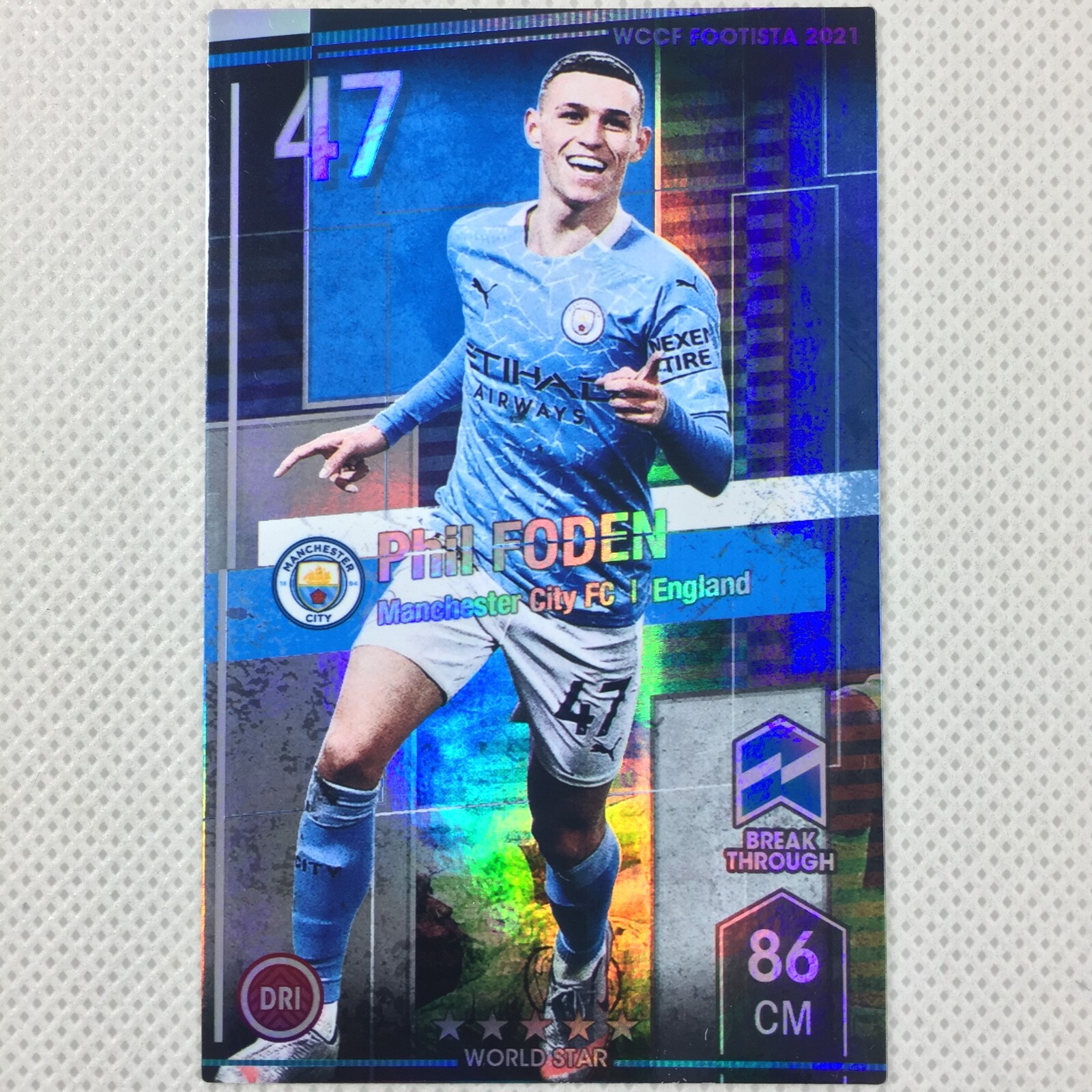 WCCF マンチェスター Panini WCCF FOOTISTA 2021 Phil Foden Manchester City F21R EX