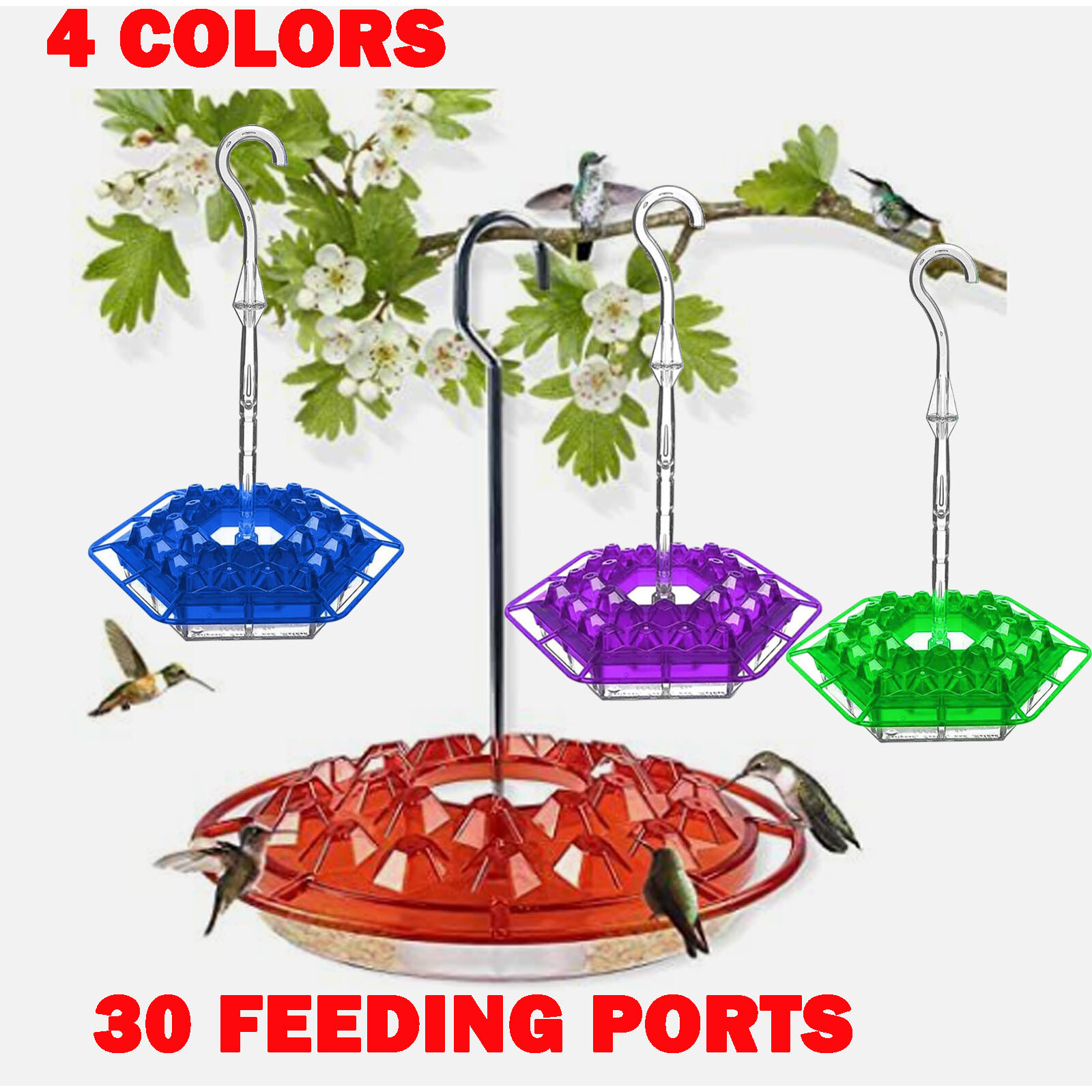 S Hummingbird Feeders Outdoors With 30 Feeding Ports&Iuml;&dagger;... Us