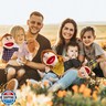 6 Pcs Family Hand Puppets 12 Inch Grandparents, Mom and Dad, Brother and Sister Plush Hand Puppet Toys Role-Play Toy Puppets for Kids Storytelling Imaginative Pretend Play Teaching Preschool(6 Family A)