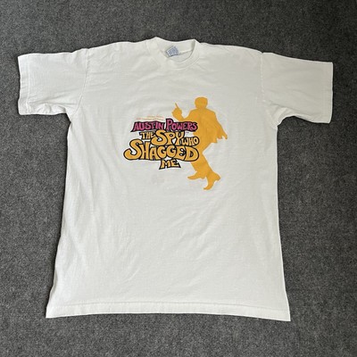 Vtg Austin Powers Soundtrack Tshirt Men L The Flaming Lips REM Green Day 90s Tee