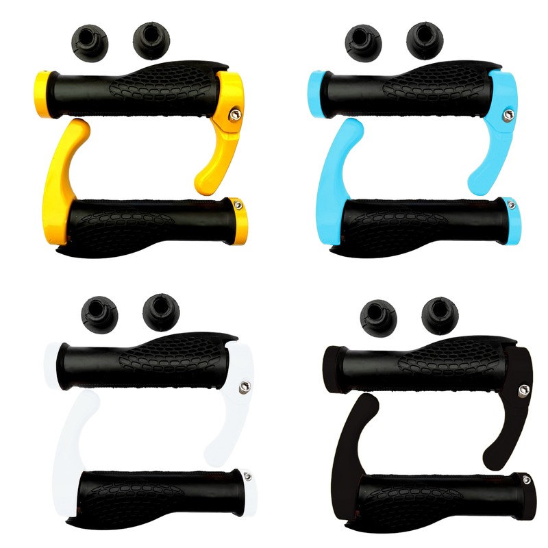 Mountain Bike Grips Comfortable MTB Bicycle Locking Grips Handlebar Accessory