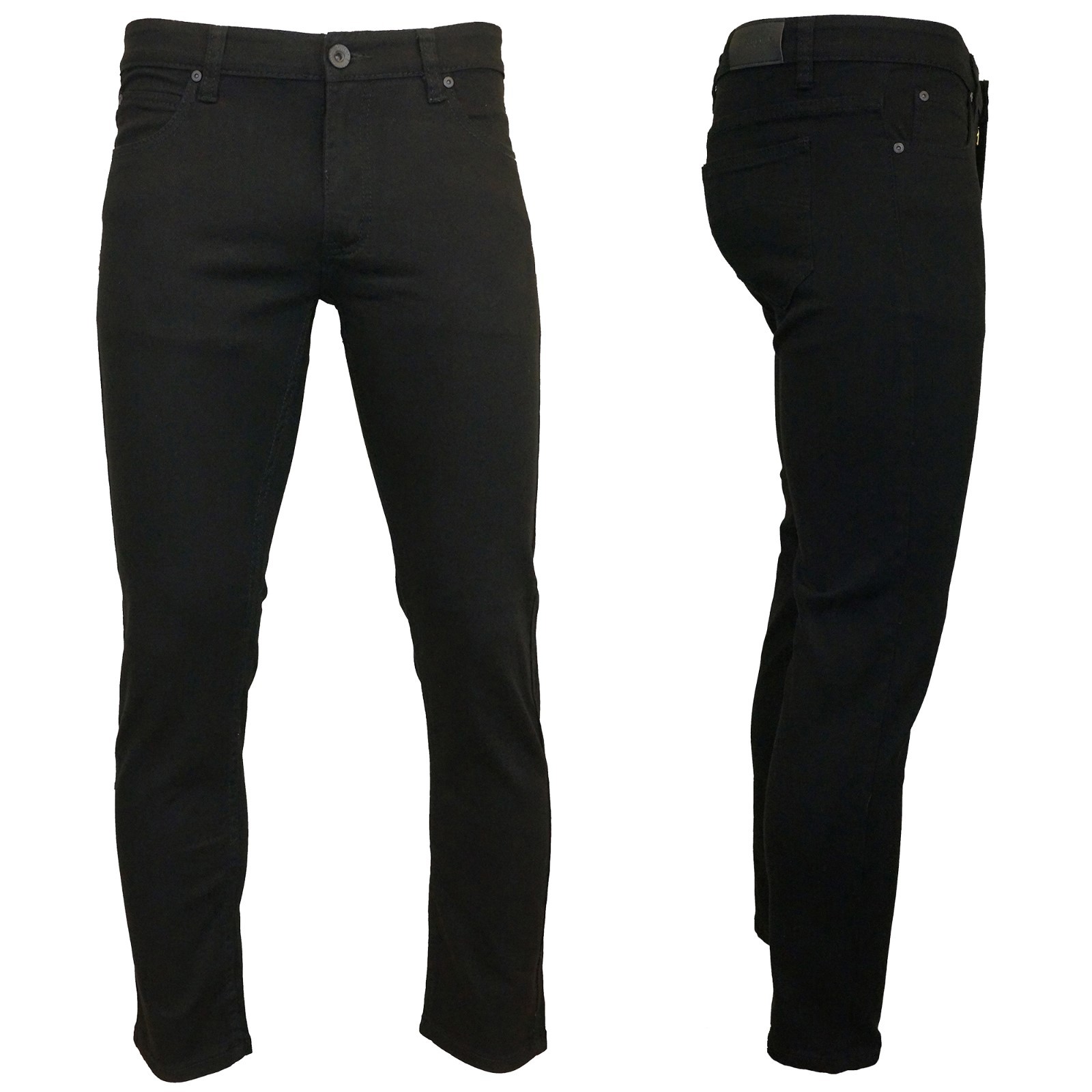 police jeans black