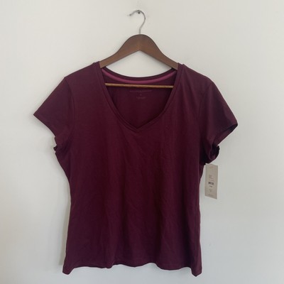 HILLARD & HANSON  SHIRT SIZE XL Burgundy NWT