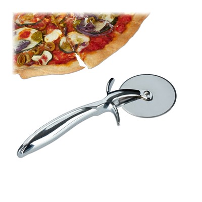 pizzasnijder - rvs mes - grote pizzaroller - scherpe pizzames - professioneel