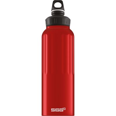 SIGG Alu WMB Traveller 1,5 Liter, Trinkflasche, rot