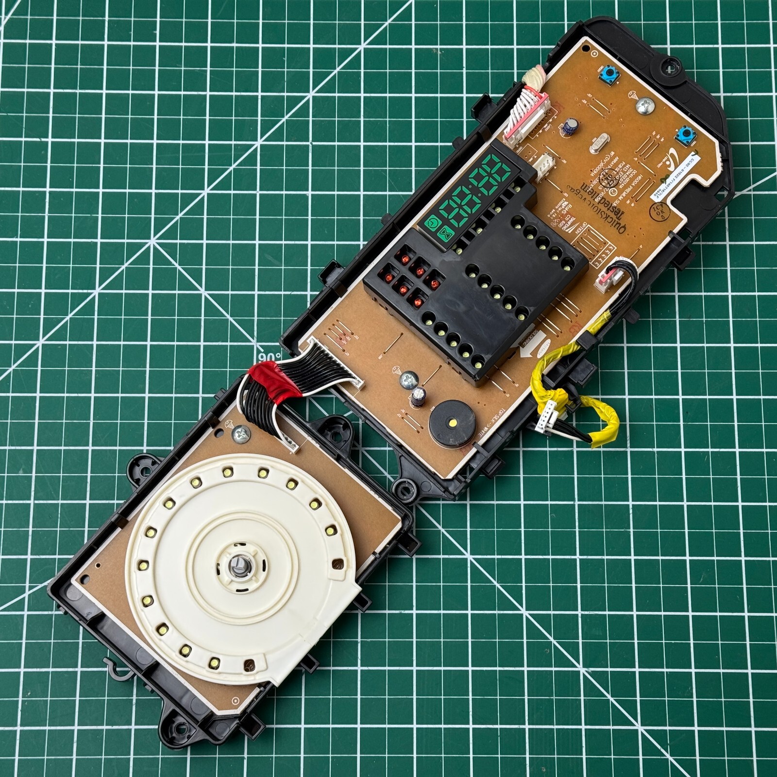 Samsung Washer Interface Control Board DC92-01622F