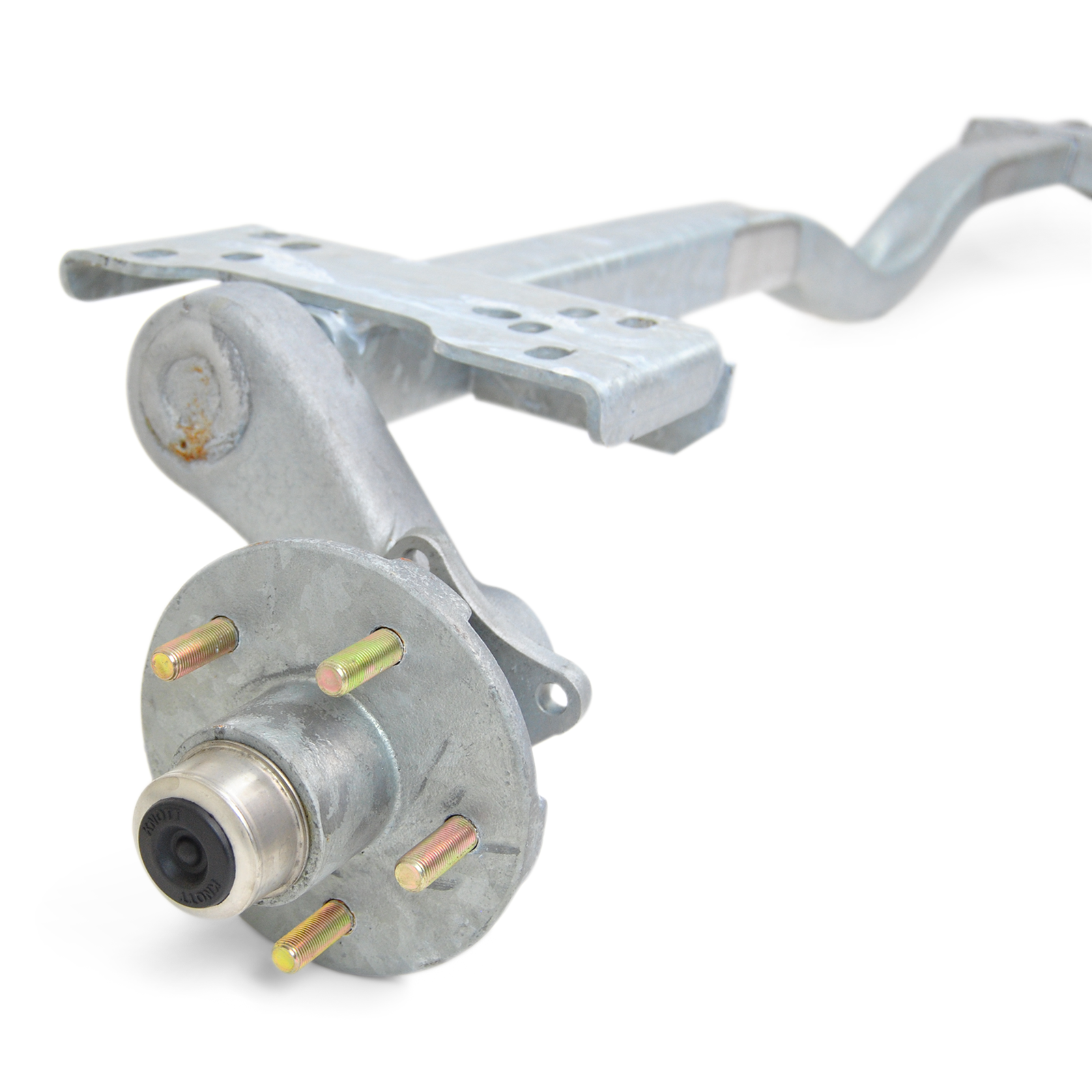 Galvanized Boat Trailer Knott Torsion Axle w/ AccuLube Hubs 3500lb 86