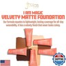 Juvia's Place I Am Magic Velvety Matte Liquid Foundation 610 - Cebu - Light w/Neutral Undertone, Makeup Foundation Full Coverage, Lightweight, Long Wear, Velvety Matte Finish