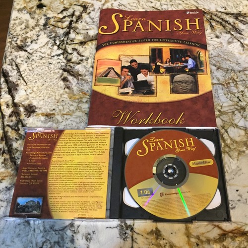 Learn Spanish Your Way Comprehensive System Interactive Learning CD & Workbook