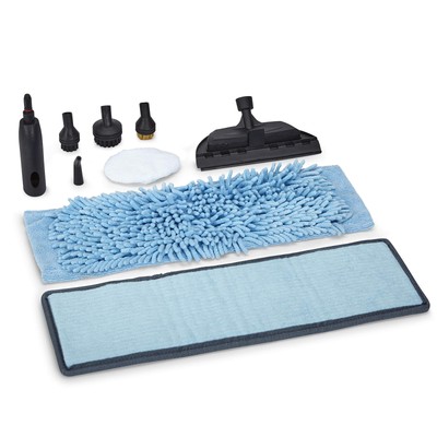C900059.M Steam Machine Accessory Pack, 9 Piece,Blue, black, white