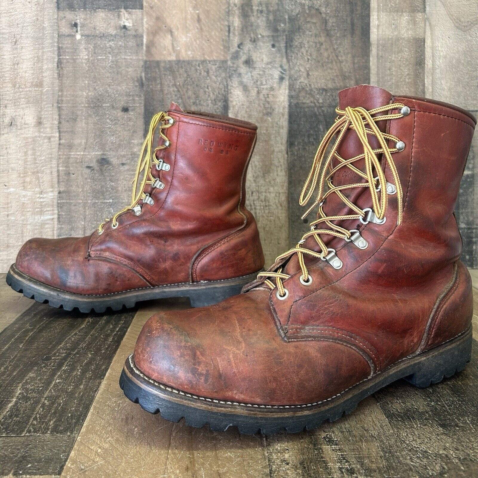 靴 RED WING Irish Setter Red Wing 9874 Irish Setter Moc Toe Boot Klondike Men's Size