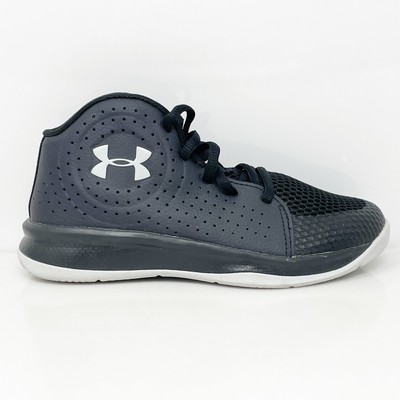 

Кроссовки Under Armour Boys Jet 2019 3022122-001 Черные баскетбольные кроссовки Размер 1Y, Черный, Jet 2019