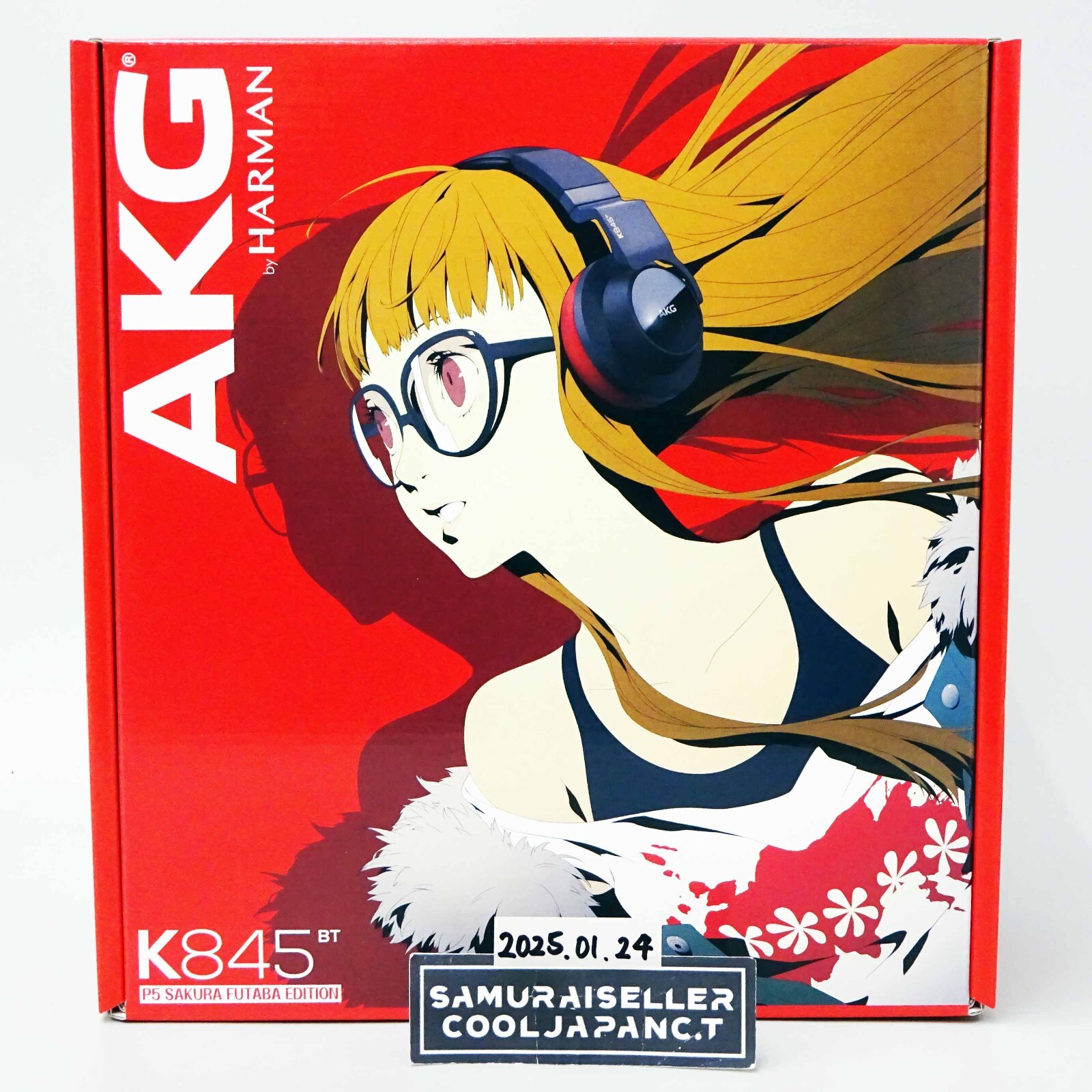 Persona 5 Wireless Headphone AKG K845BT P5 SAKURA FUTABA Persona 5 Wireless Headphone AKG K845BT P5 SAKURA FUTABA
