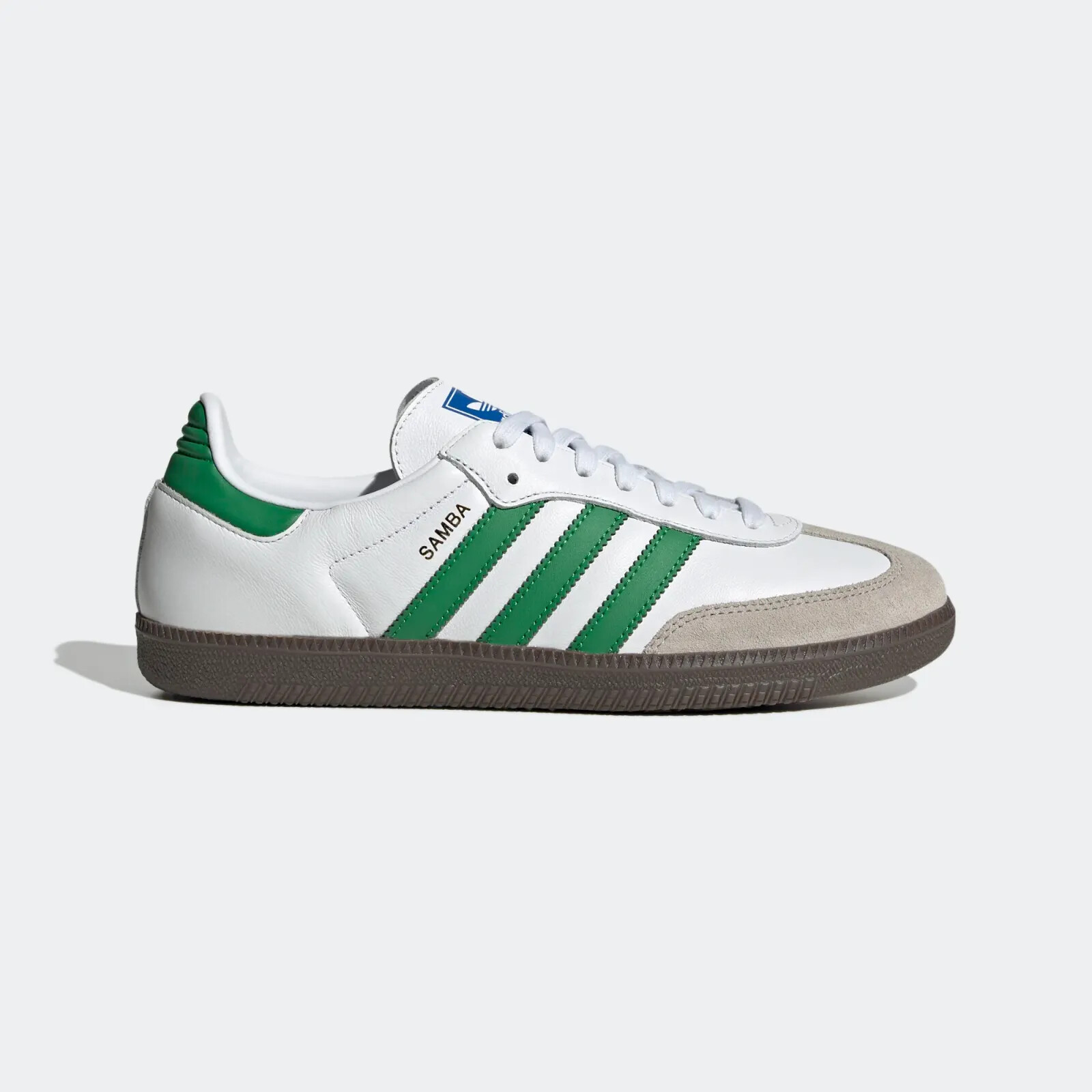 

Adidas Samba OG White Green IG1024 Мужская обувь Кроссовки, adidas Samba