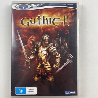 Gothic II (2) -  PC Game Windows XP/2000/ME/98/Vista/7/8/10 - RPG Role Playing