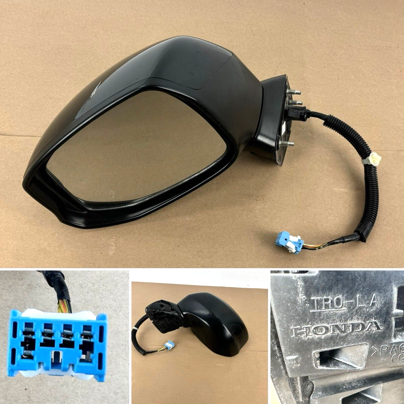 OEM 2012-2015 Honda Civic Side View Door Mirror Driver Left Side 5-wires Plug