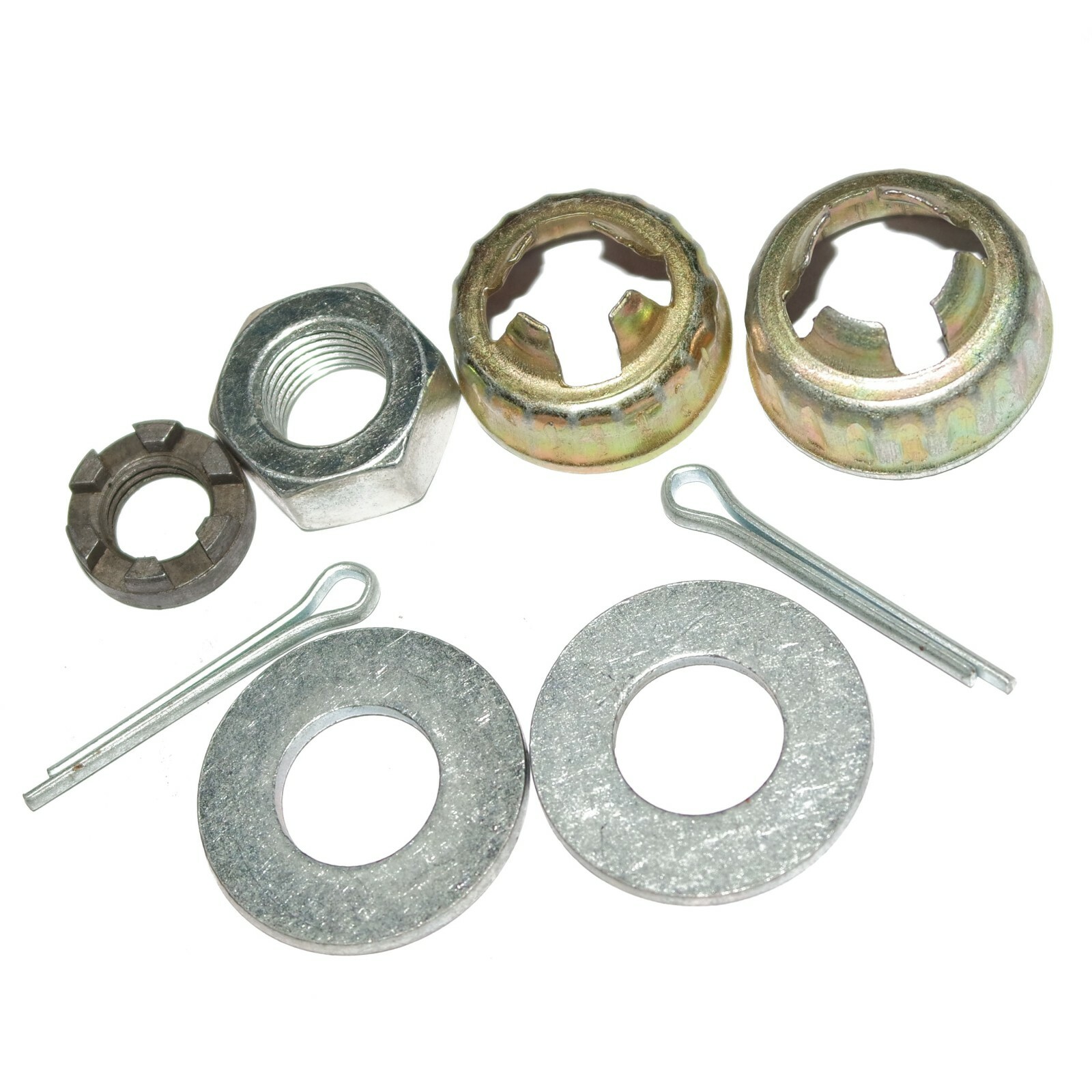 New Vespa LML PX Star Stella Rear & Front Hub Wheel Nut Washer Kit   