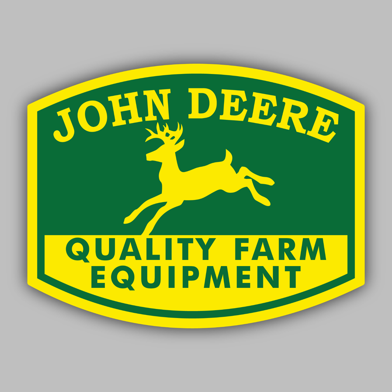 John Deere Vinyl Sticker/Decal -Vintage -Classic -Tractor -Racing -Garage -Farm