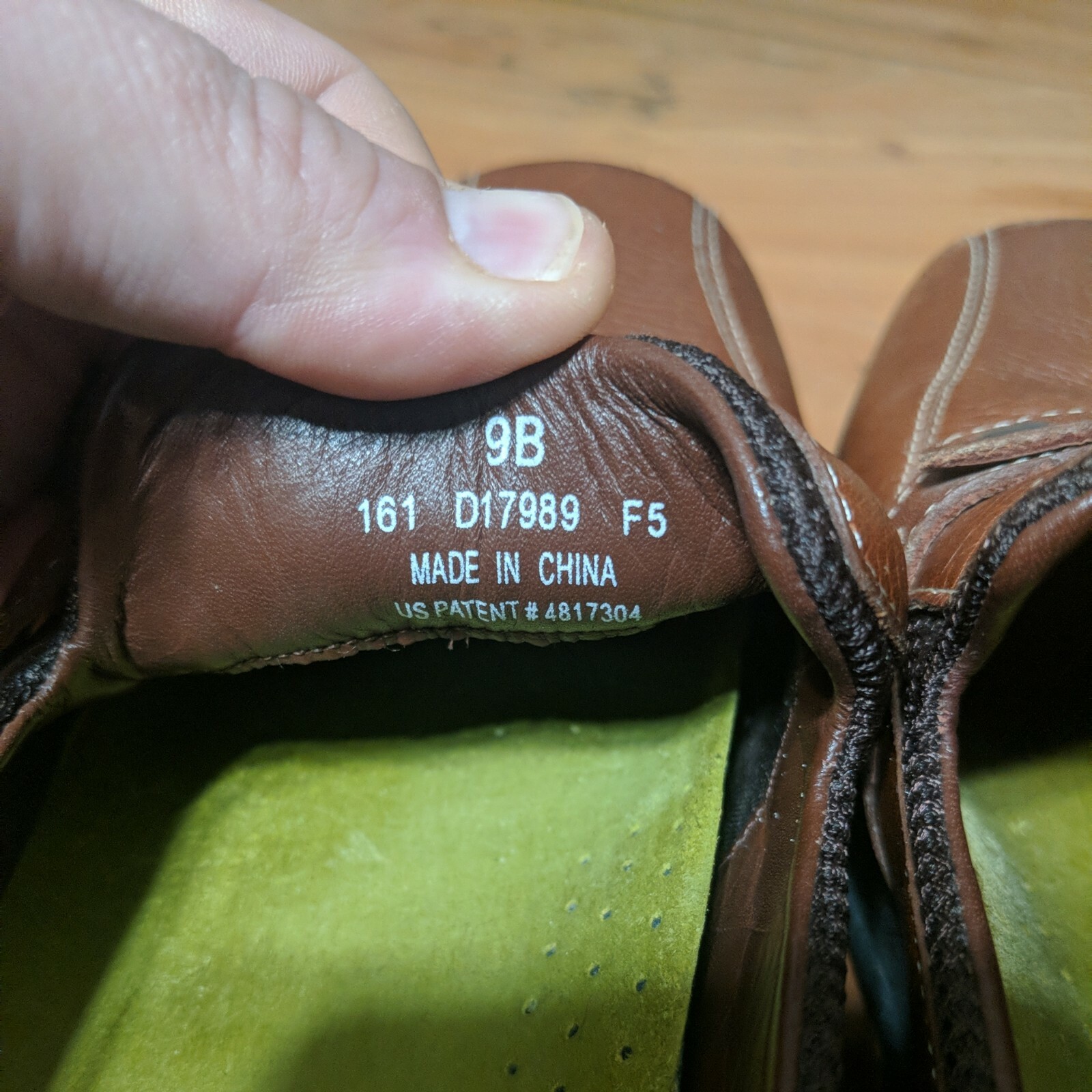 Cole Haan Nikeair Leather Slip On Clogs 