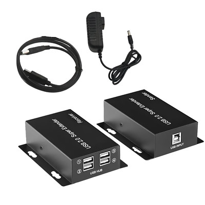 50M USB2.0 Network Cable Extender Over Ethernet Rj45 Cat5e/6/7 Cable Transmit