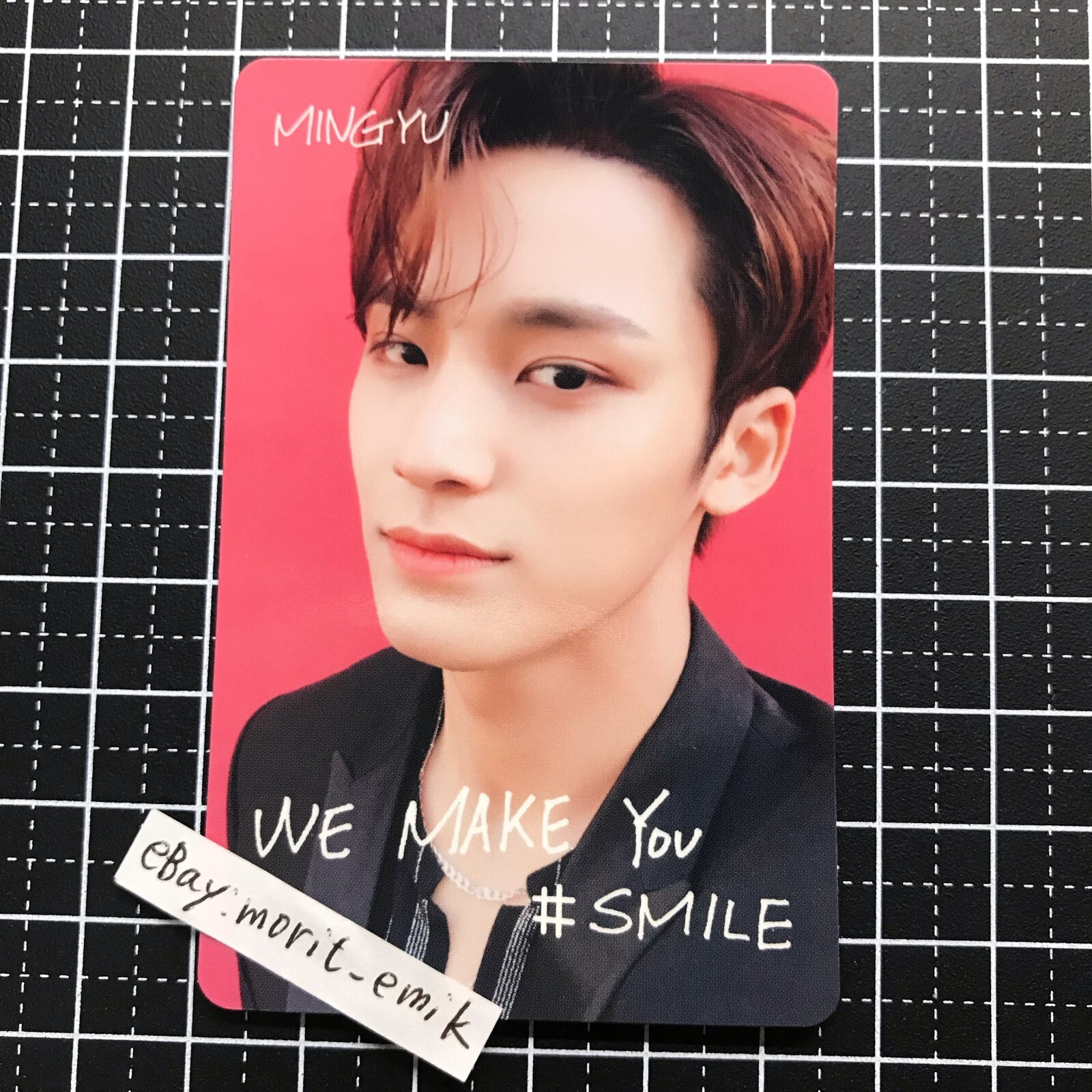 MINGYU SEVENTEEN WE MAKE YOU JAPAN Official photo card