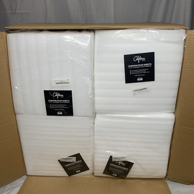 Premium Foam Packing Sheets -  DISCOUNT - 400 Count 12  x 12  Cushion Foam Wrap