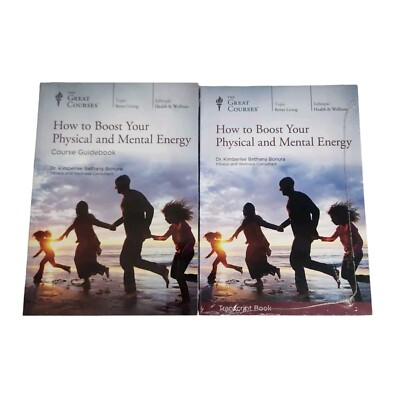 The Great Courses: How To Boost Your Physical & Mental Energy CDs & Guidebook
