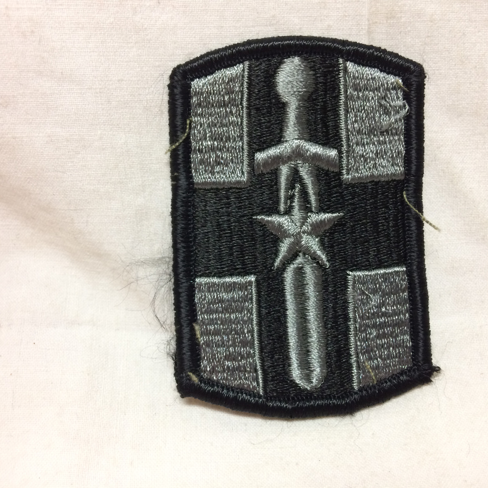 DMC HAWK acute ① Military Patch Badge Army 807th Medical Brigade ACU Hook