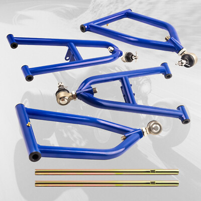ワーオフ用　フロントバンパー　リアガード　社外マフラーQ　アルミ製　3点セット Adjustable Extended Front A-Arm +2 +1 in. for Yamaha Banshee
