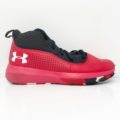 

Under Armour Boys Lockdown 4 3022123-601 Красные баскетбольные кроссовки Кроссовки Размер 4Y, Красный, Lockdown 4