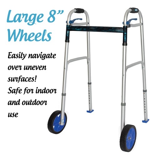 Off-Road Walker 8 Inch Wheel Kit with FREE FlexFit Ski Glides