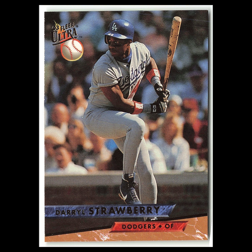 Darryl Strawberry #406 1993 Fleer Ultra Los Angeles Dodgers