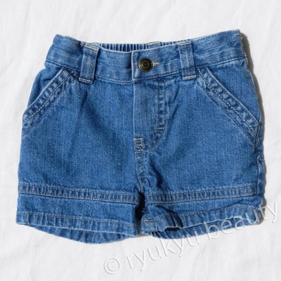 sonoma life style cotton denim shorts baby boys or girls 3-6m