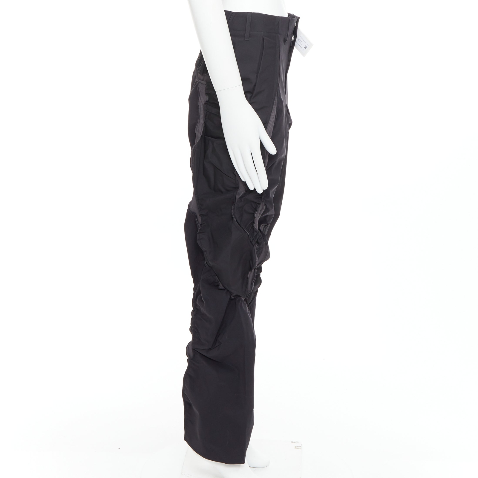パンツ post archive faction 6.0 pants POST ARCHIVE FACTION 6.0 Technical Left black deconstructed