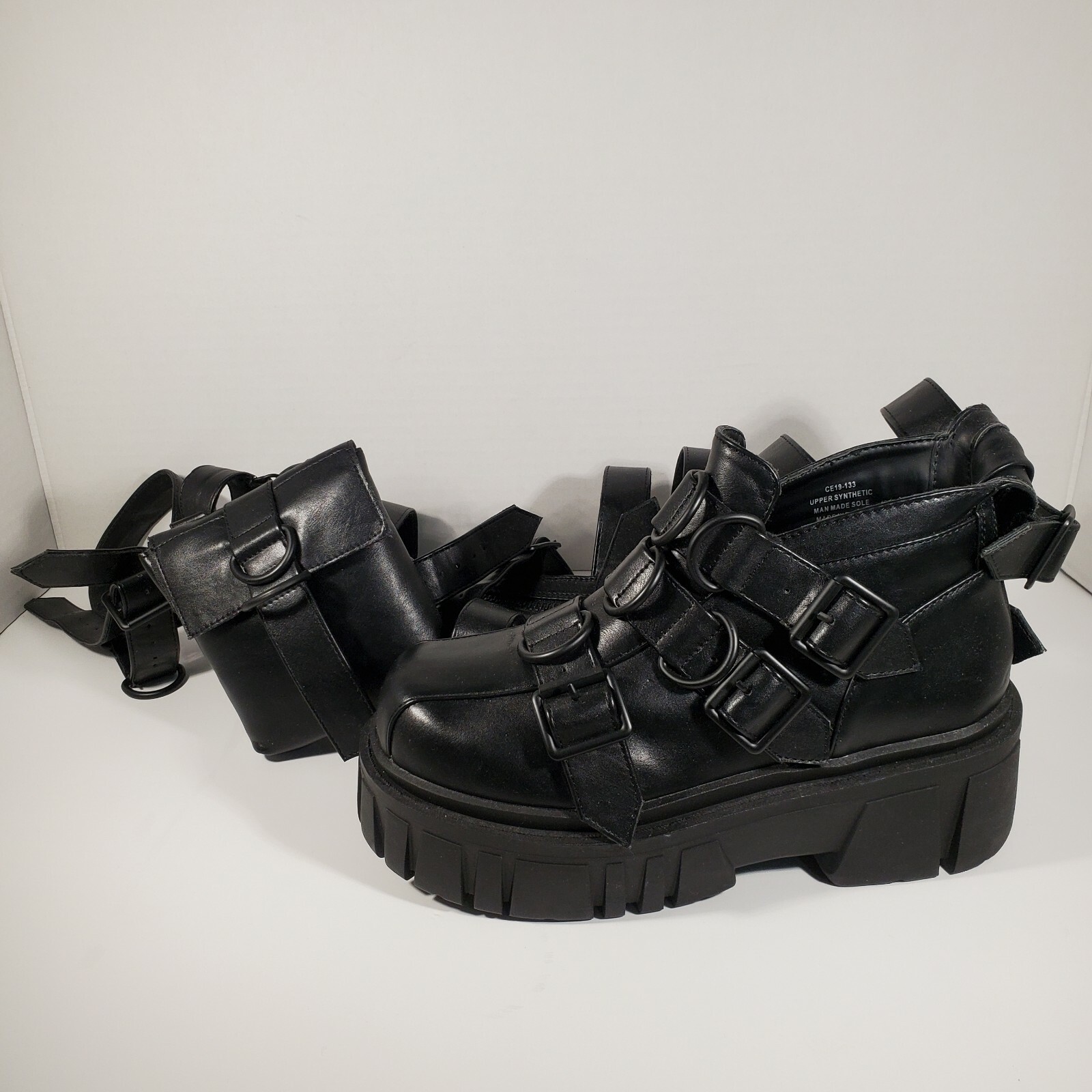 Ботинки New Club Exx Dolls Kill Black 