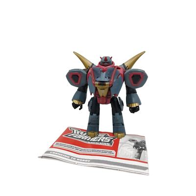 Transformers Animated Deluxe Class Dinobot Snarl With Manual