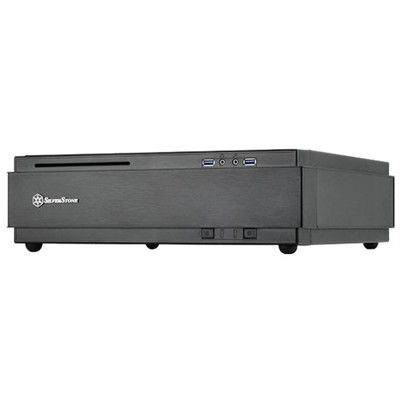Black, ABS Bazel, steel body black internal,  Mini-ITX, 1*Slim ODD ,1X3.5'', 3...